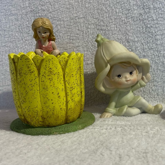 Bundle Of 3 | Vintage | Spring & Summer Ceramic & Porcelain Figurine Collection - Picture 2 of 6